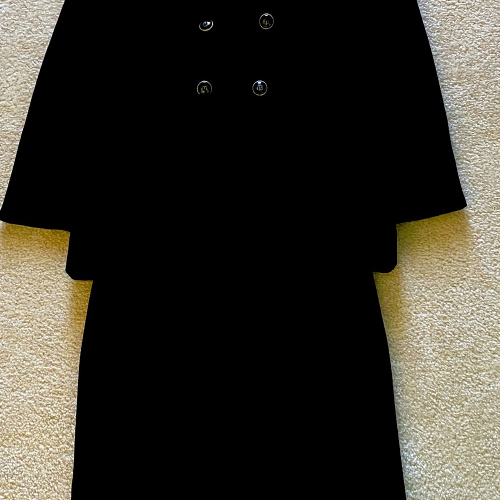 Black long sleeve skirt set.